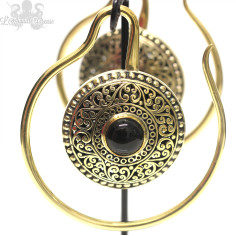 Poids en bronze & pierre fine 2