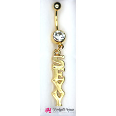 Bijou de nombril Sexy plaqué or 2
