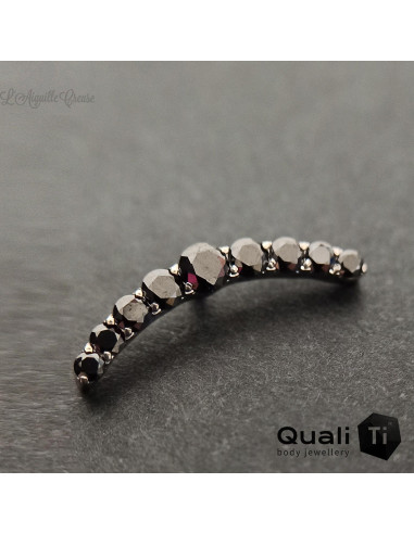 Cluster QualiTi en titane & zircons - pour 1 ou 1.2 mm