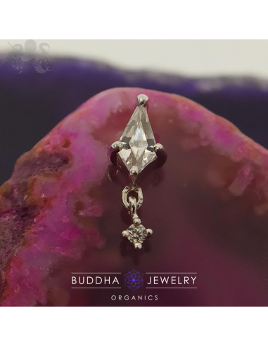 Accessoire 'It's all happening'  zircons et or blanc 14 carats - Buddha