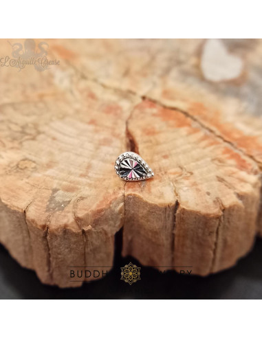 Accessoire 'Stay Gold' en or blanc 14 carats - Buddha