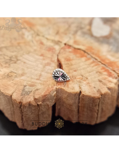 Accessoire 'Stay Gold' en or blanc 14 carats - Buddha