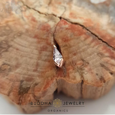 Accessoire 'No sleep Till Brooklyn' zircon et or rose 14 carats - Buddha 2