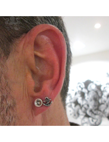 Accessoire en argent 925 Ancre marine