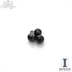 Accessoire Invictus en titane pvd noir - pour 1.2 mm 2