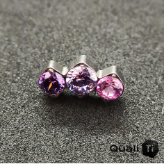 Mini cluster QualiTi en titane & zircons premium- pour 1 ou 1.2 mm