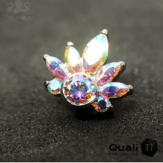 Accessoire QualiTi en titane & zircons premium- pour 1 ou 1.2 mm