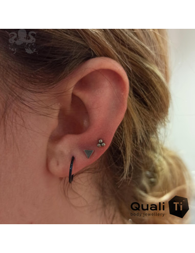 Triangle QualiTi en titane, pour 1 ou 1.2 mm