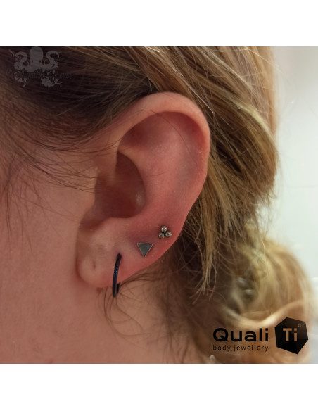 Triangle QualiTi en titane, pour 1 ou 1.2 mm