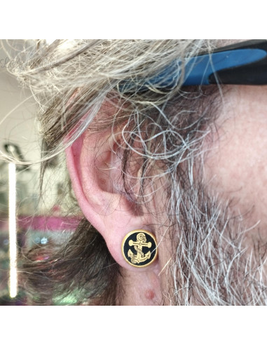 Plug Ancre en bois de Tamarin doré - Fin de série