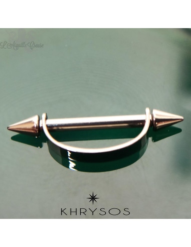 Bijou de bridge en titane Khrysos