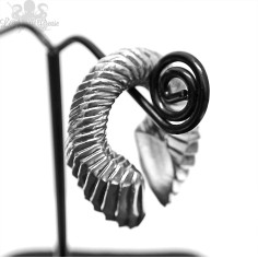 Paire de poids en bronze blanc