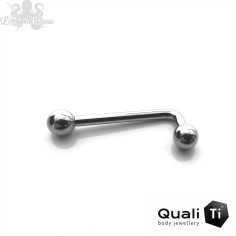 Barbell de christina QualiTi 1.6mm pas de vis interne 2