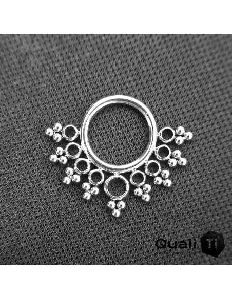 Anneau segmenté en titane QualiTi