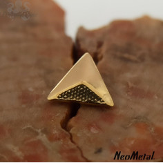 Accessoire Tetra en or jaune 18 carats Neometal - Threadless